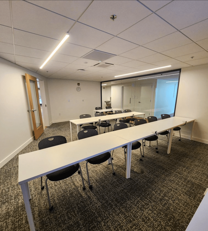 An interior shot of Conference Room 317
