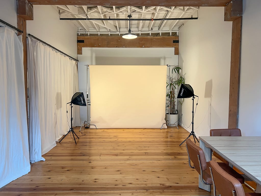 An interior shot of Photo Studio