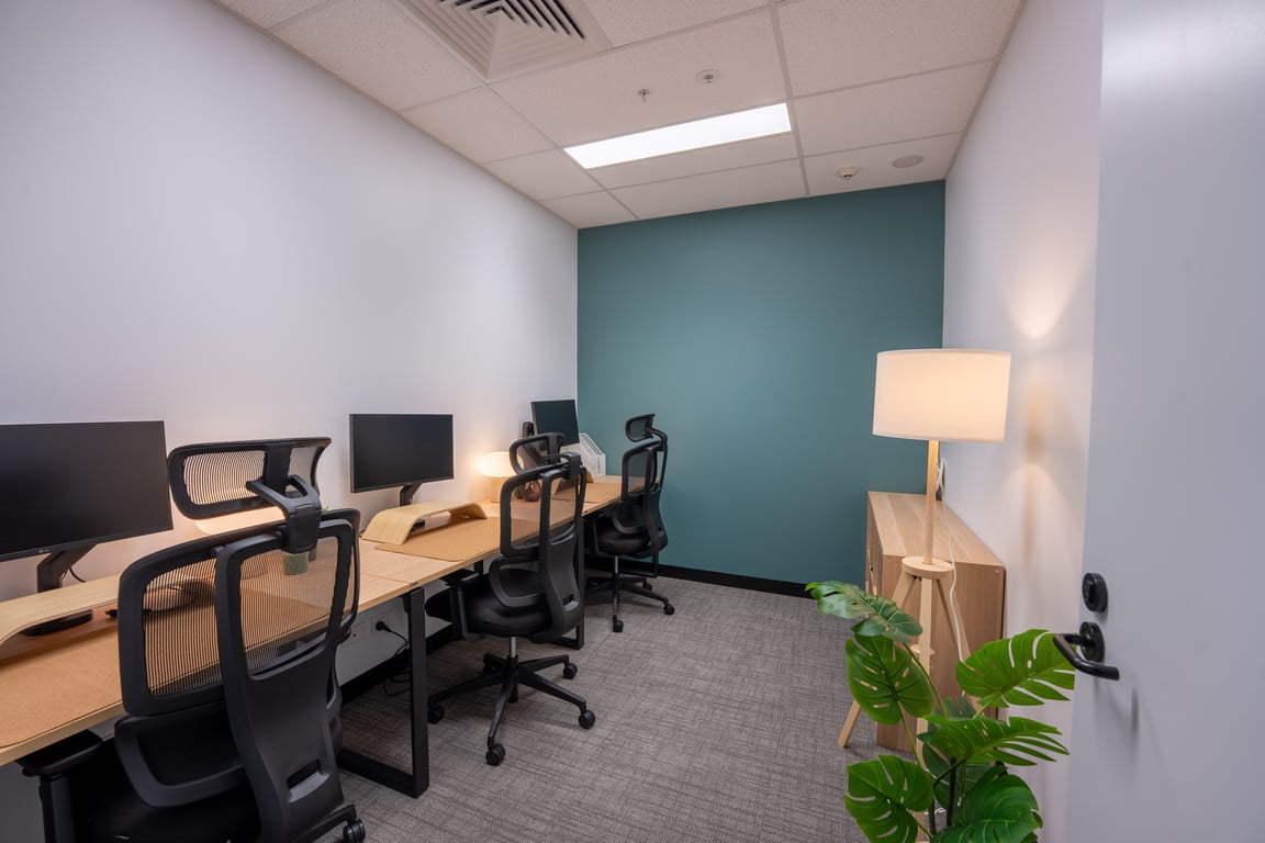 An interior shot of Suite 9