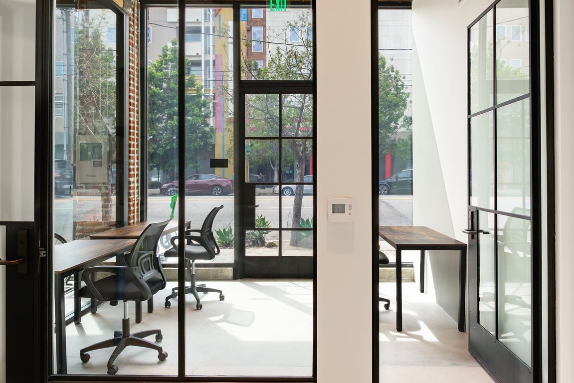 An interior shot of Office A