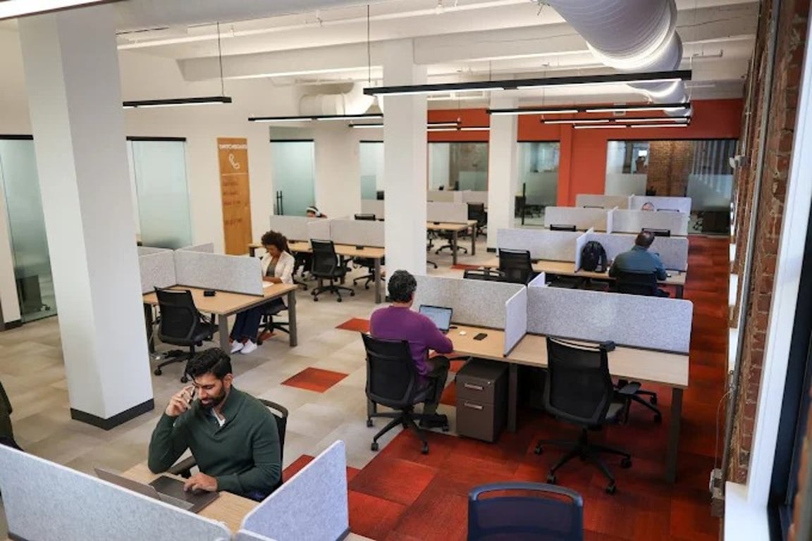 An interior shot of Workbar Worcester
