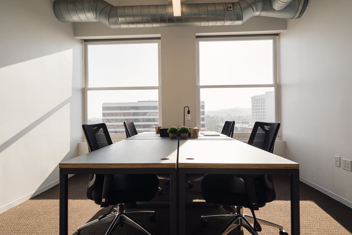 An interior shot of Office for 4
