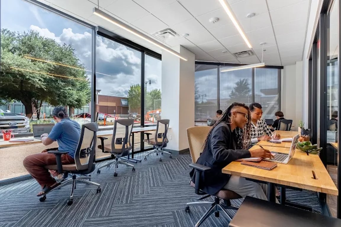 An interior shot of 8 Person Office