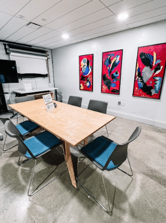 An interior shot of Conference Room Z