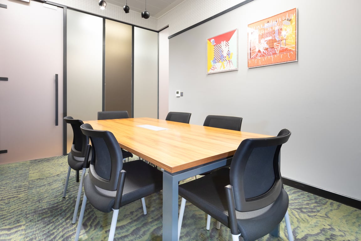 An interior shot of Portman