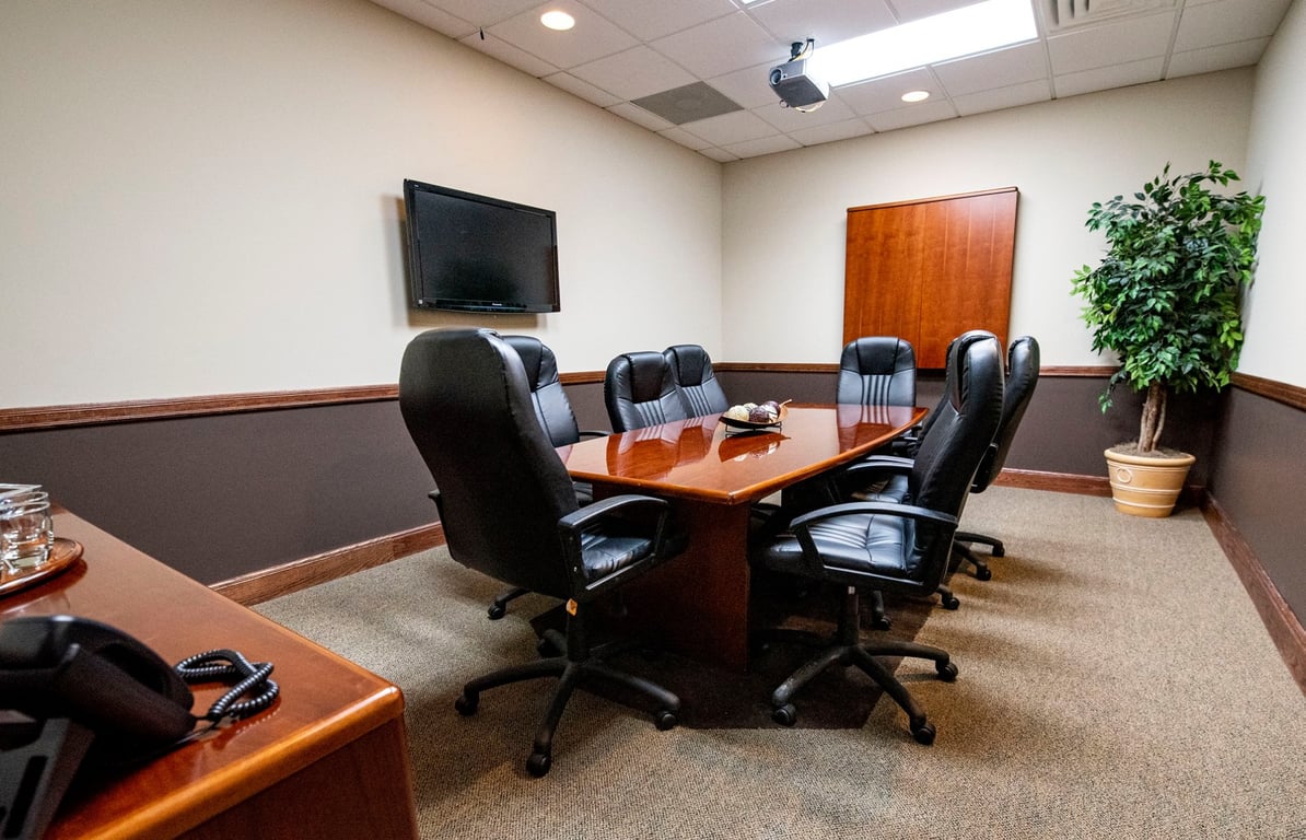 An interior shot of Boardroom