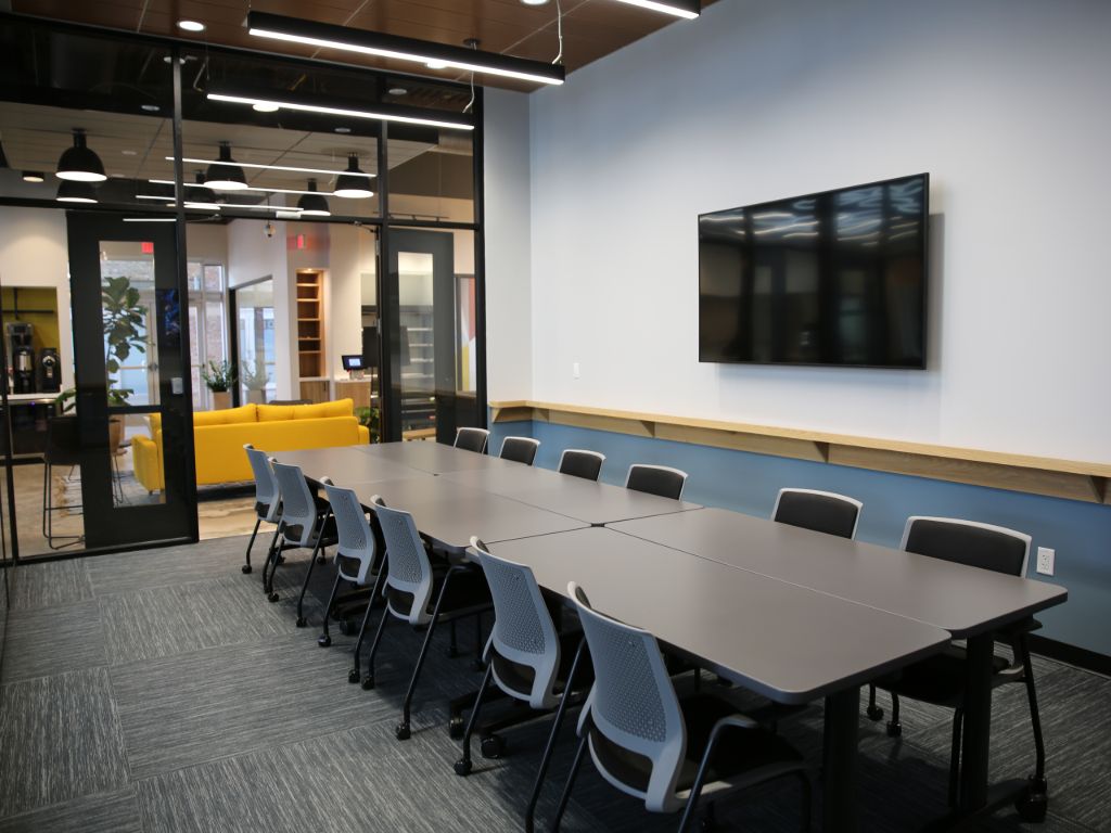 An interior shot of Rally Room B