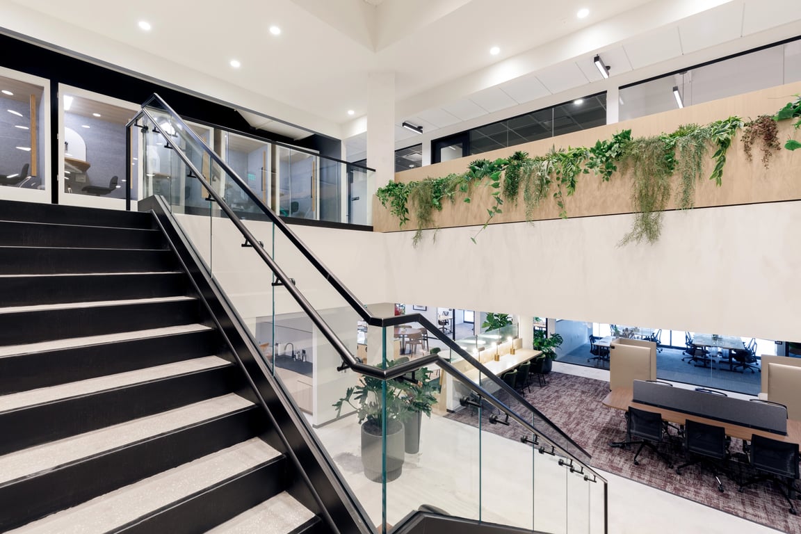 An interior shot of Industrious - Coconut Grove