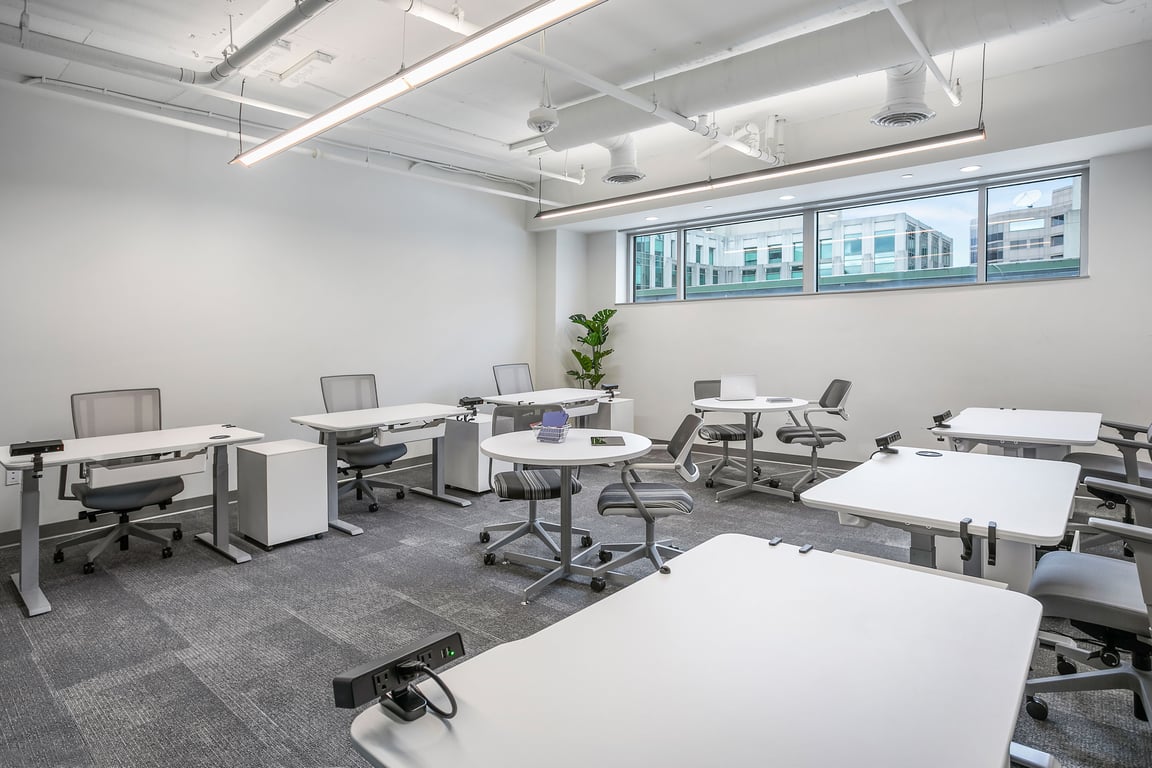 An interior shot of 8-12 Person Private Interior Office
