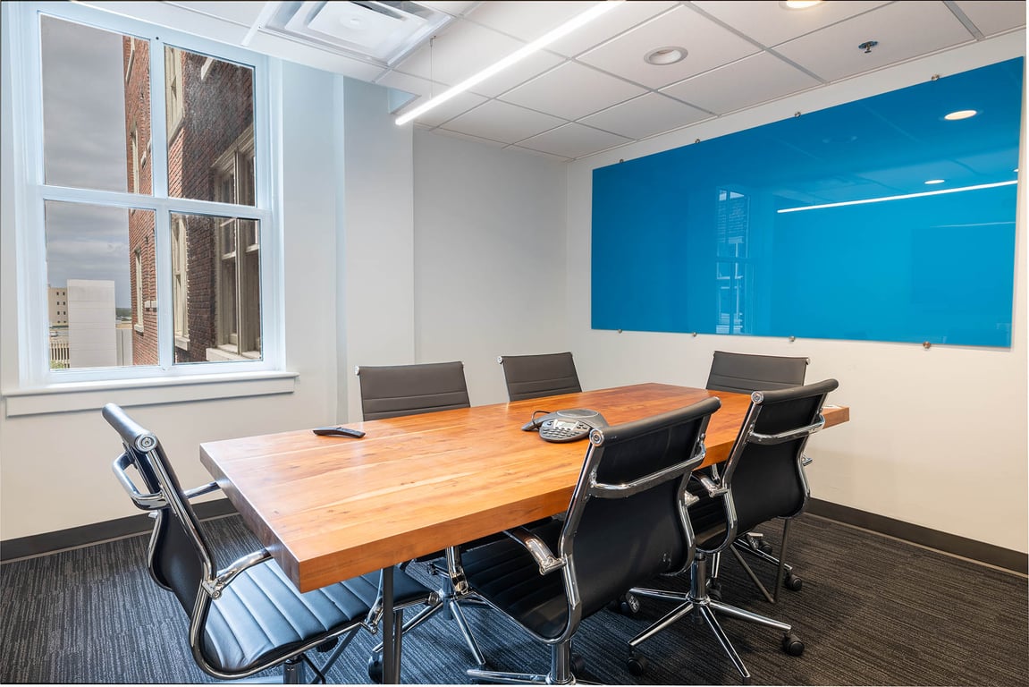An interior shot of Conference Room 8