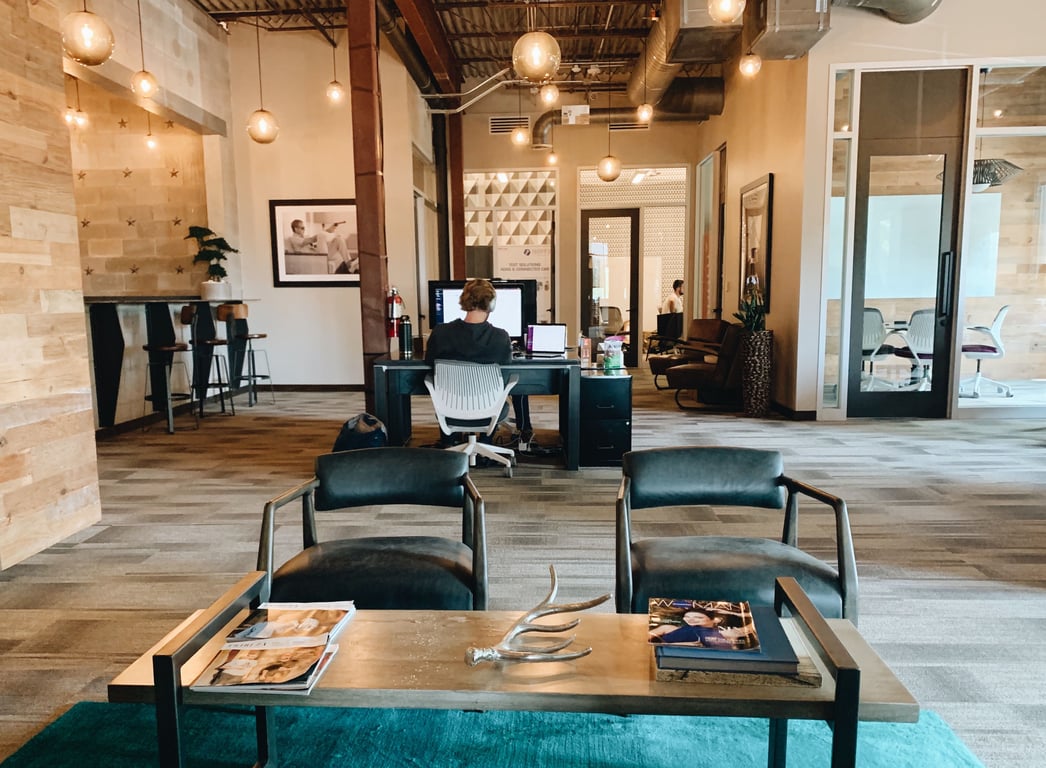 An interior shot of Common Desk - Anderson Lane