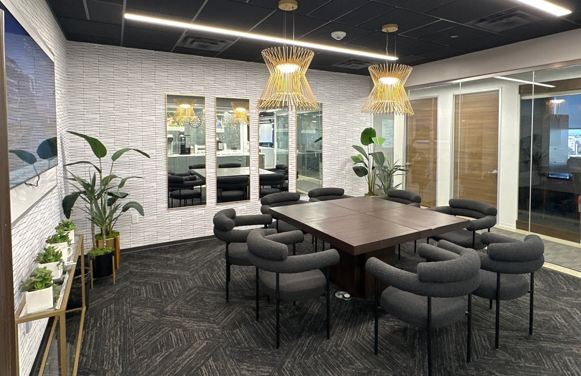 An interior shot of The Lewis Conference Room