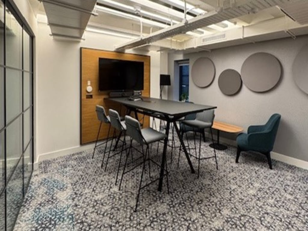 An interior shot of Room 6