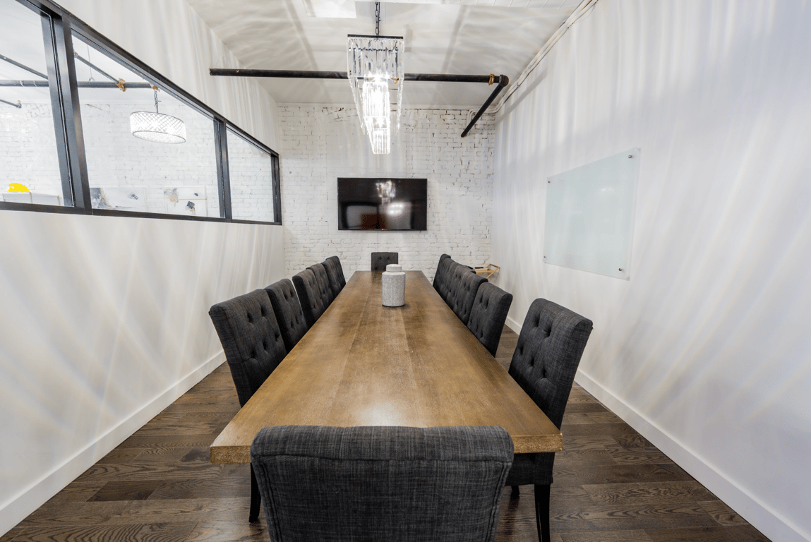 An interior shot of Small Boardroom
