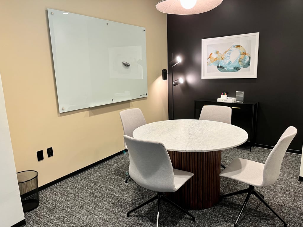 An interior shot of Conference N
