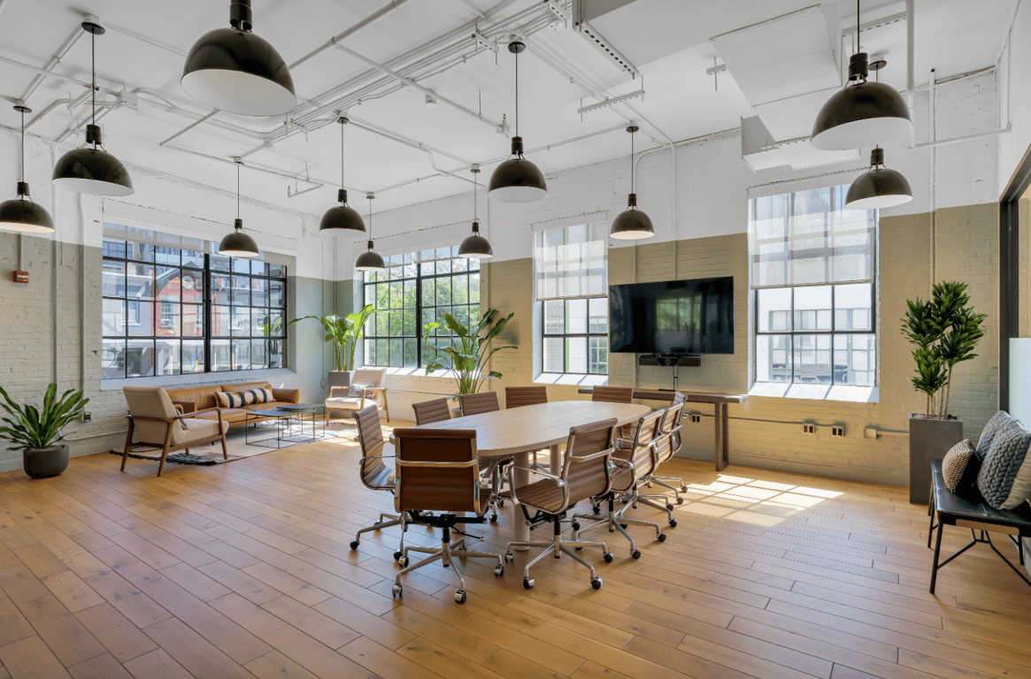 An interior shot of Studio 220 Large Meeting Room