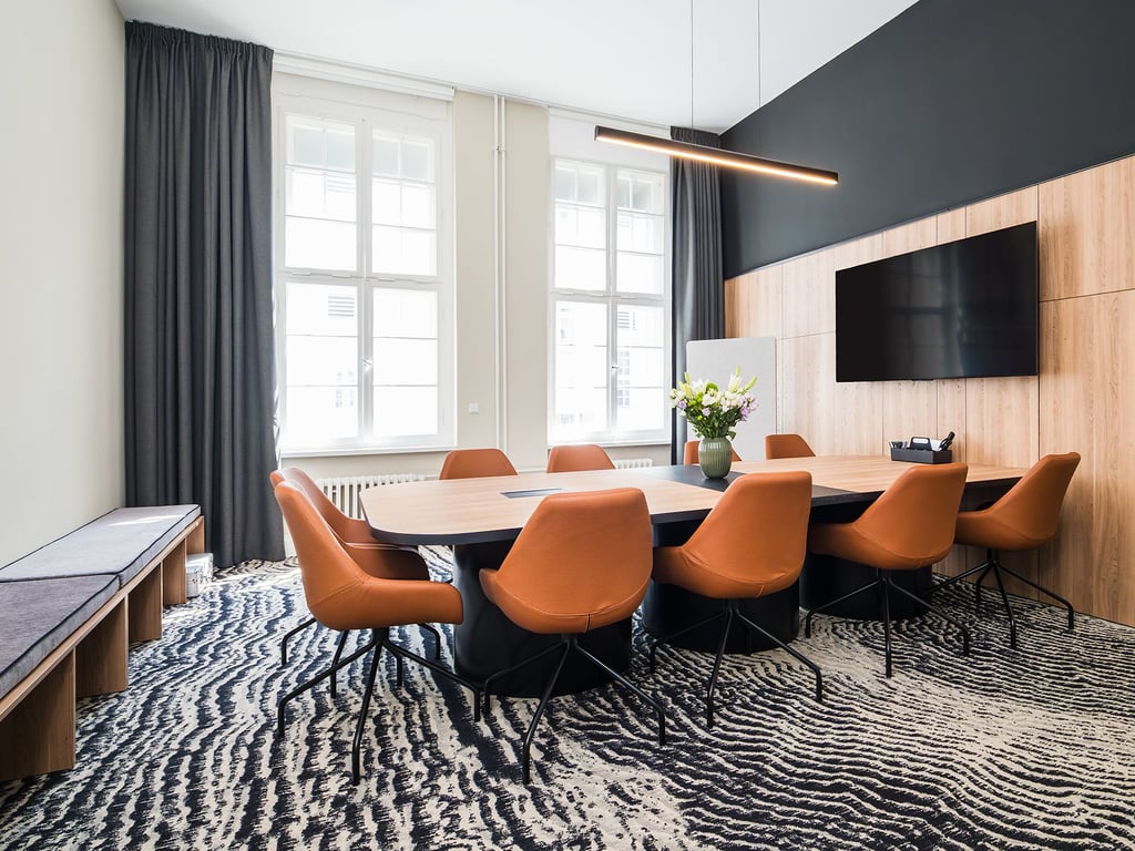 An interior shot of Meeting Room #2