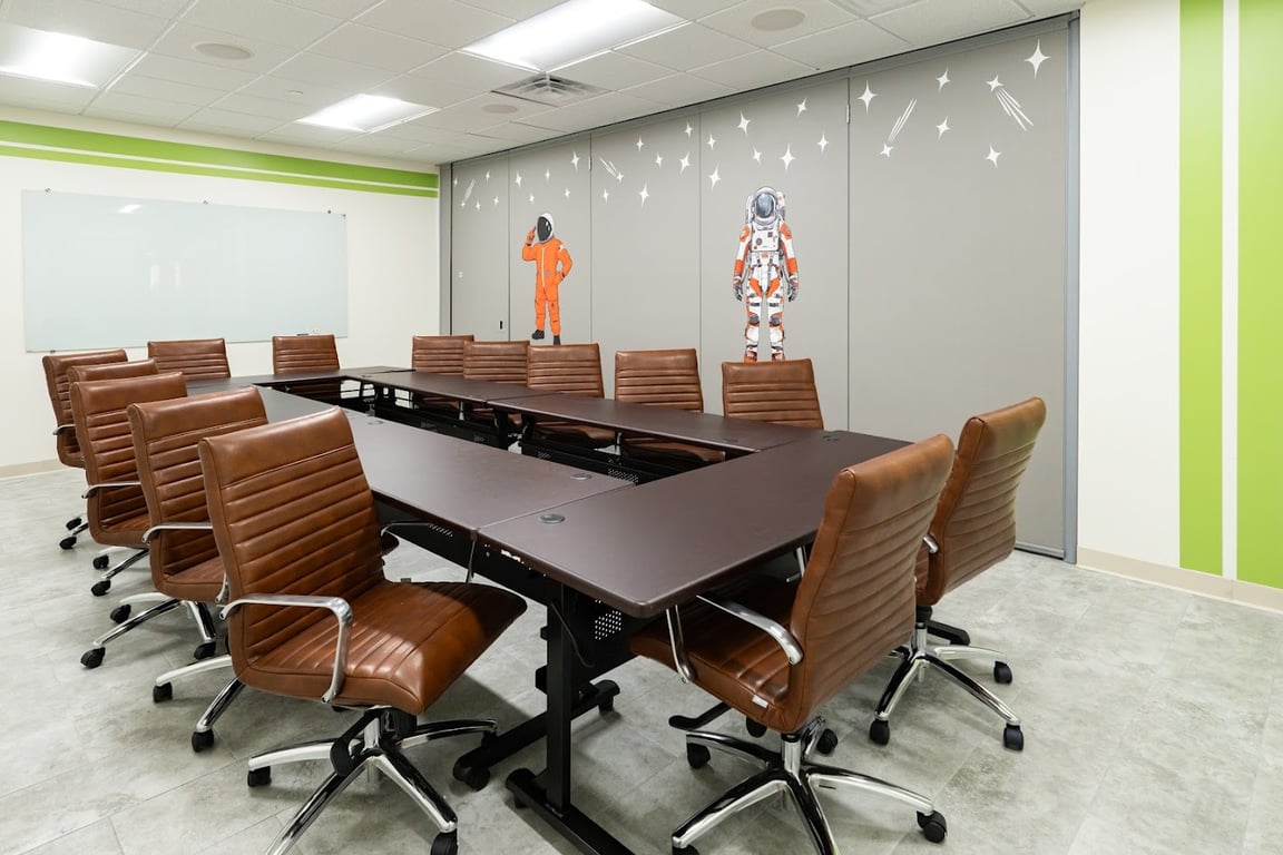 An interior shot of Meeting Room/Launch Space