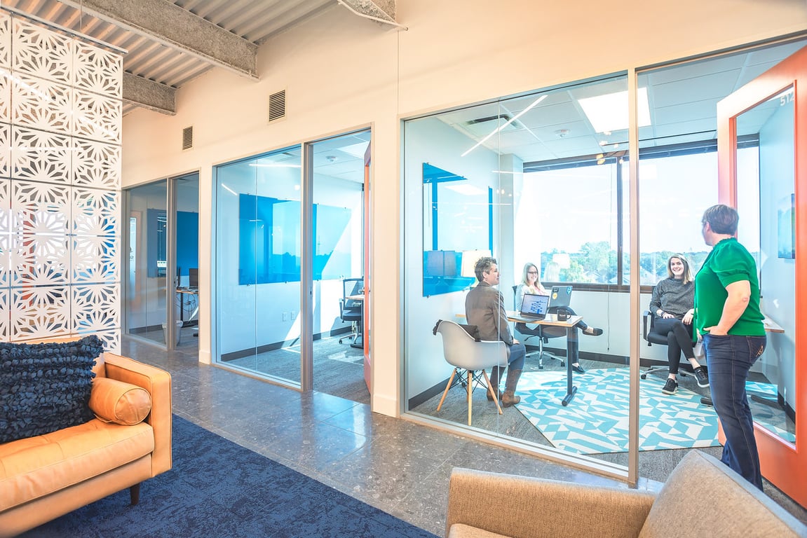 An interior shot of Private Day Office