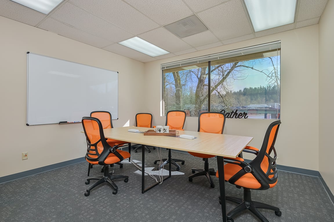 An interior shot of BIZ CUBE