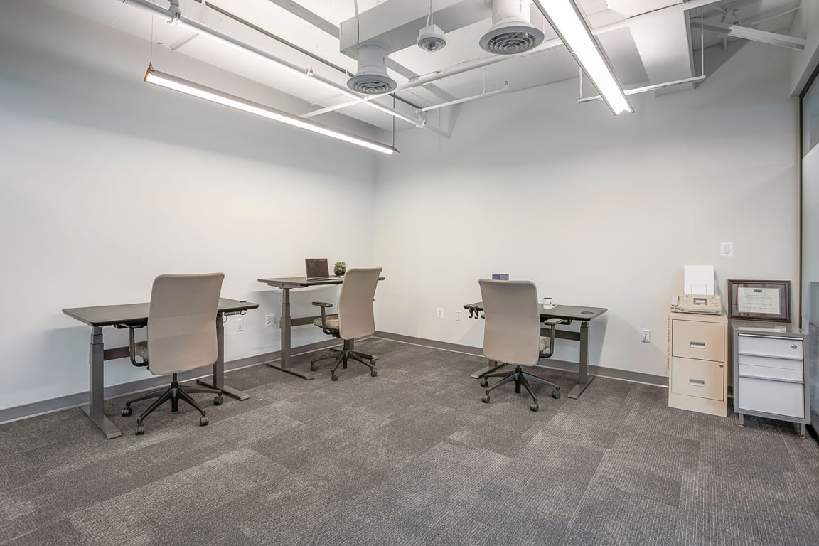 An interior shot of 6-8 Person Private Interior Office