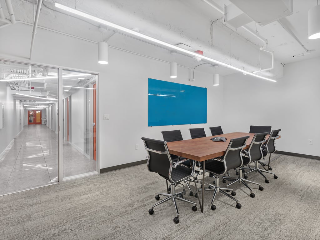 An interior shot of Conference Room 2