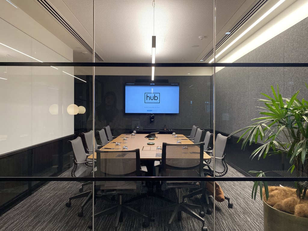 An interior shot of Collaboration Space