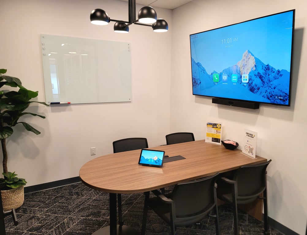 An interior shot of Palm Room (Small Conference Room)