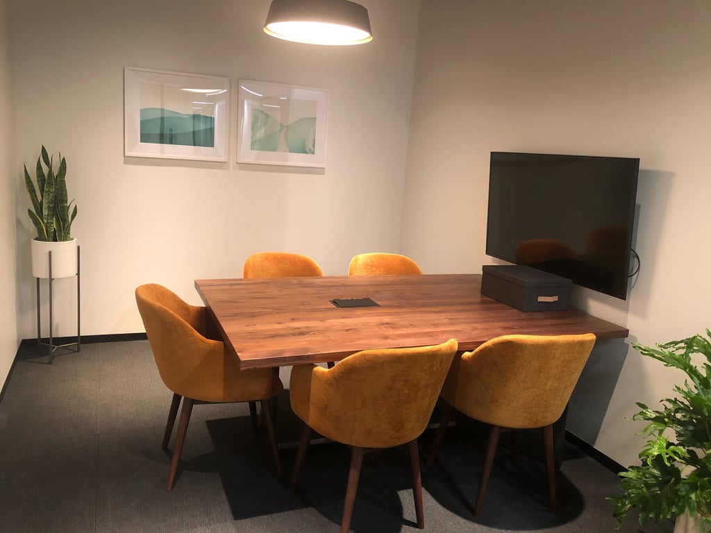 An interior shot of Conference J