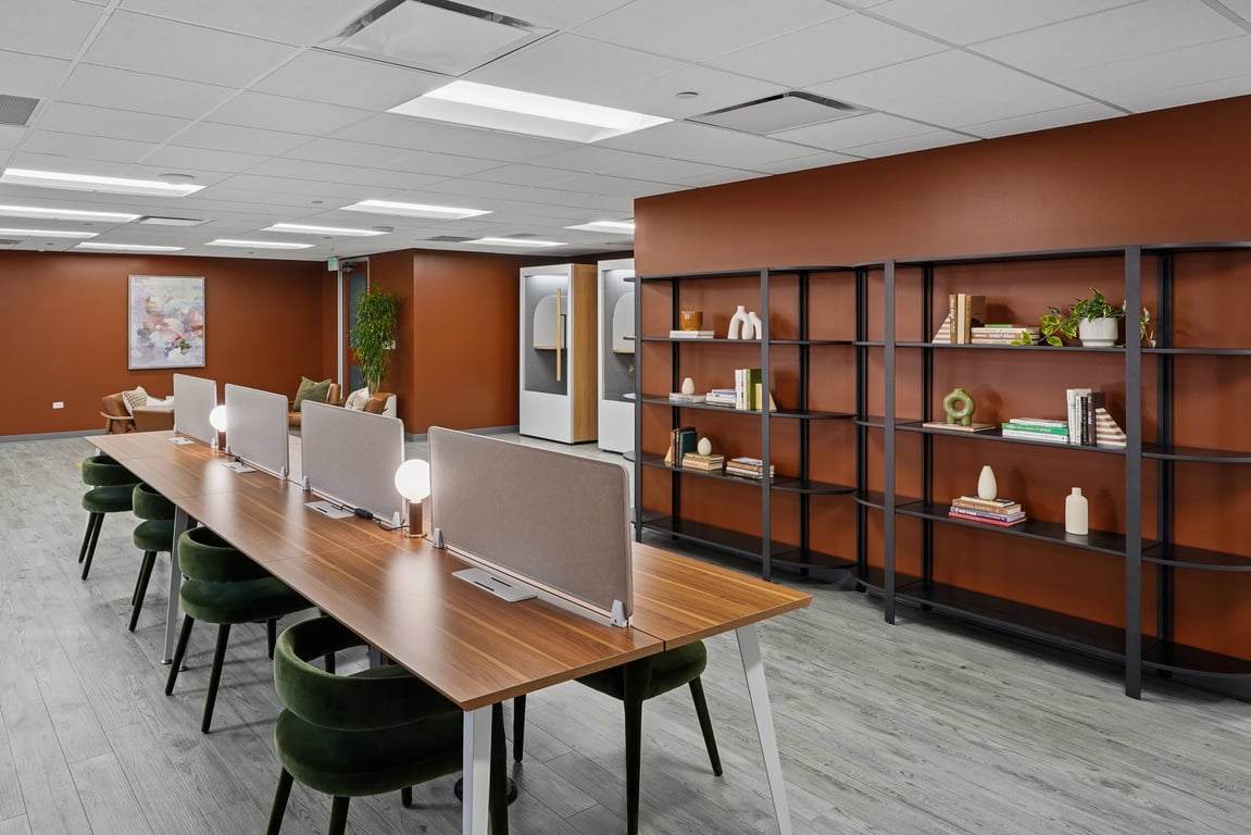 An interior shot of Industrious - Indy by Industrious Denver South