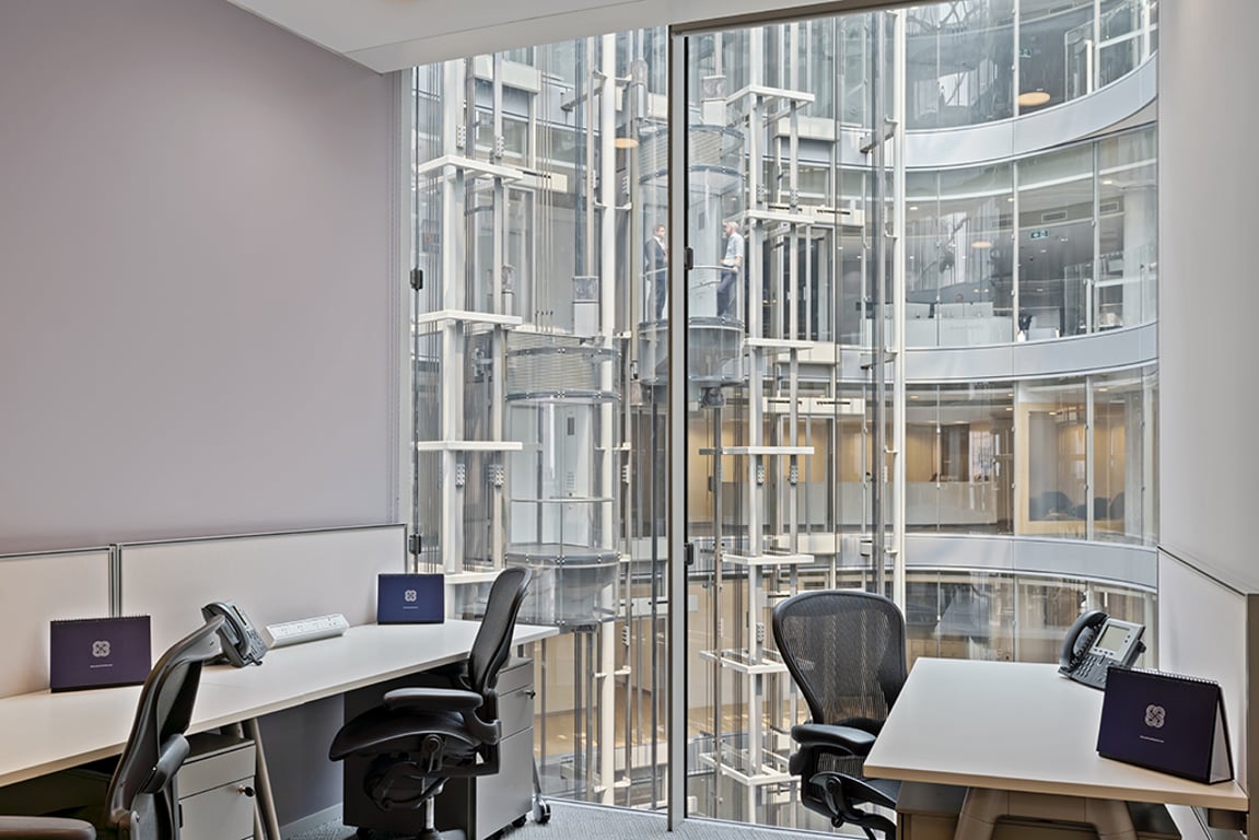 An interior shot of The Executive Centre - 1 Bligh