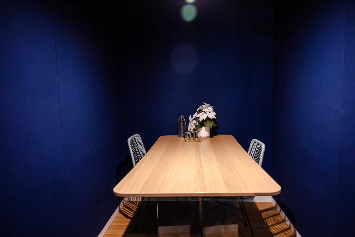 An interior shot of Ocean Room