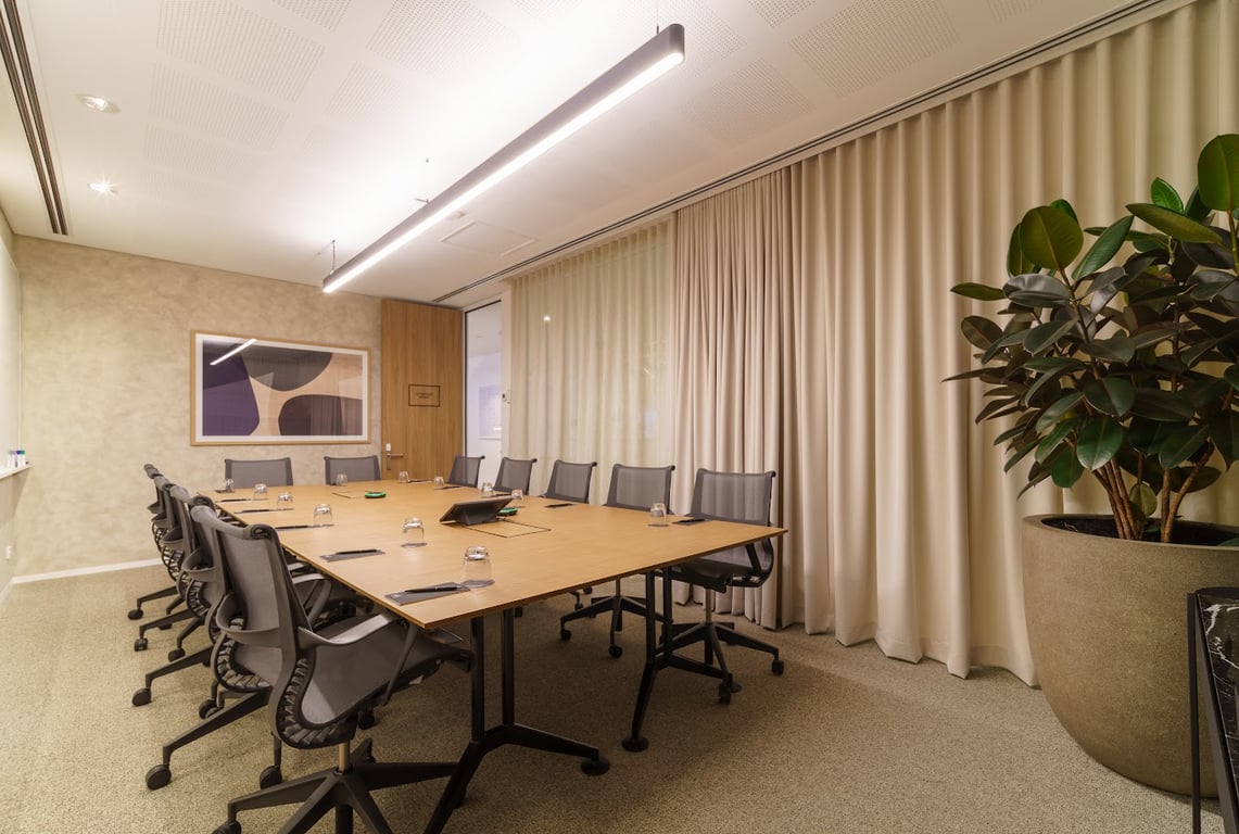 An interior shot of Strategy Space