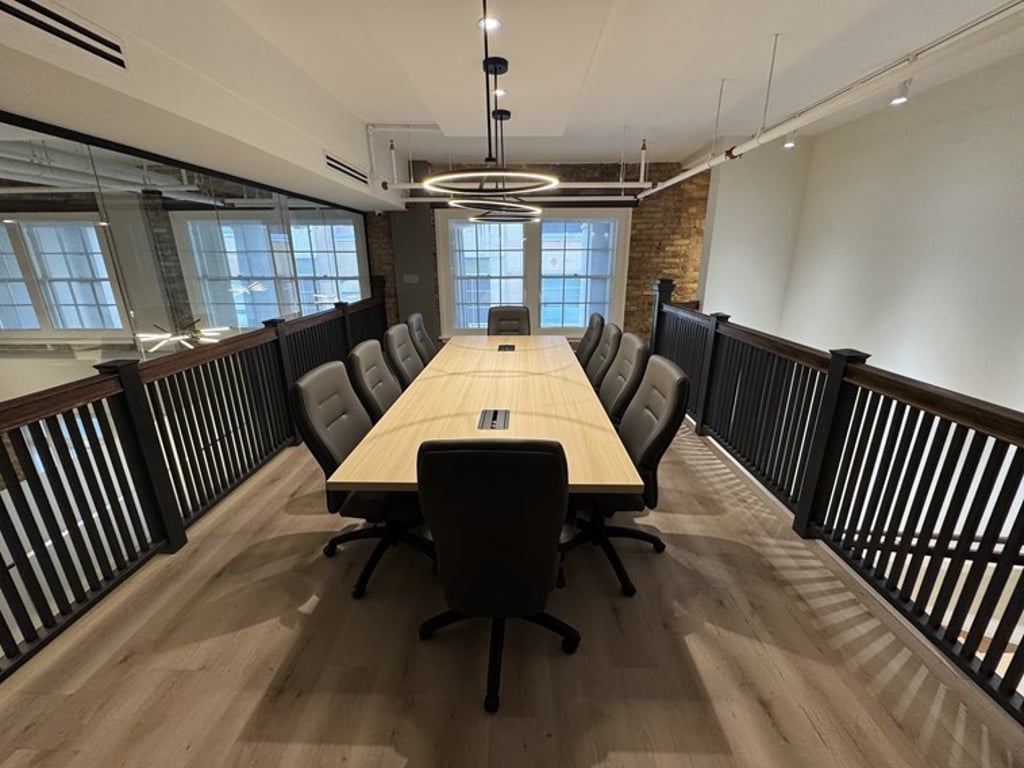 An interior shot of Meeting Room