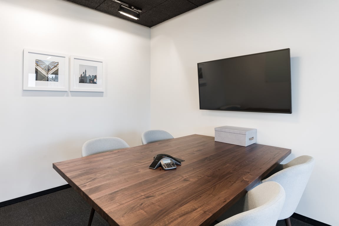 An interior shot of Conference F