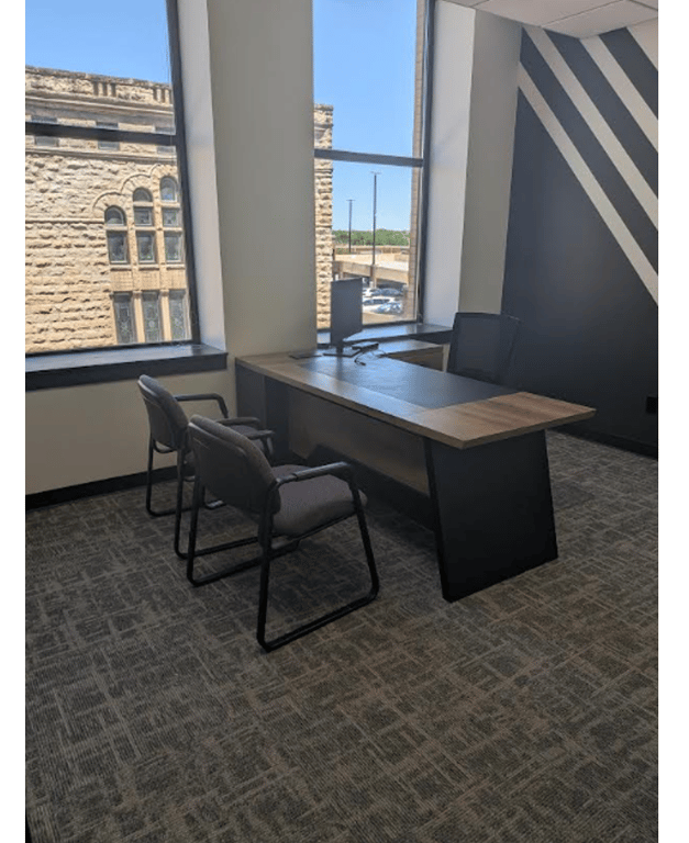 An interior shot of DuPage Office