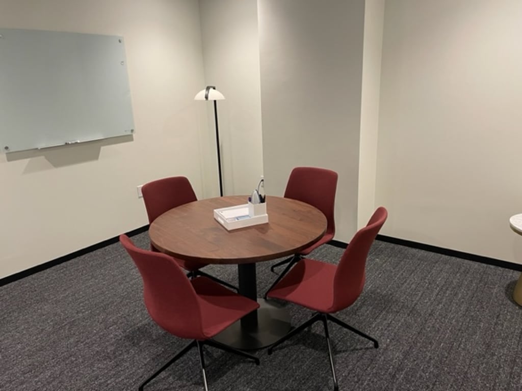 An interior shot of Conference 8-B