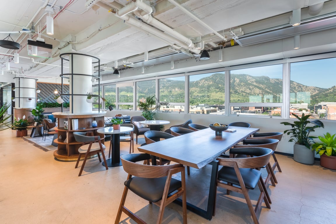 An interior shot of Industrious - Pearl Street