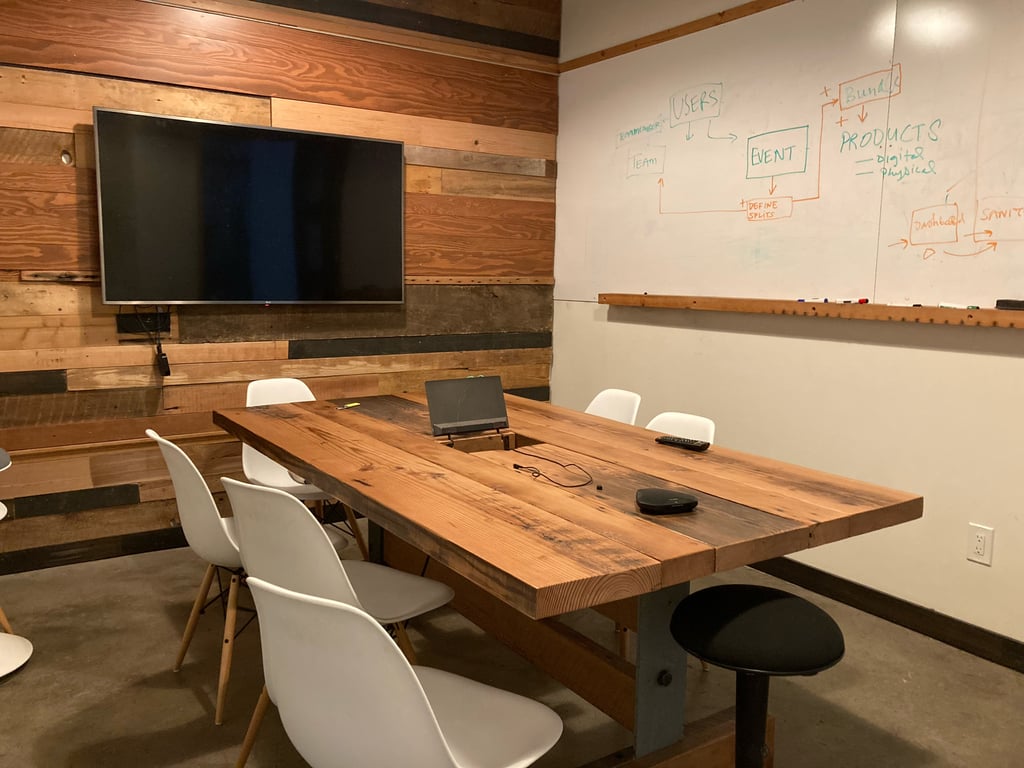 An interior shot of Meeting Room