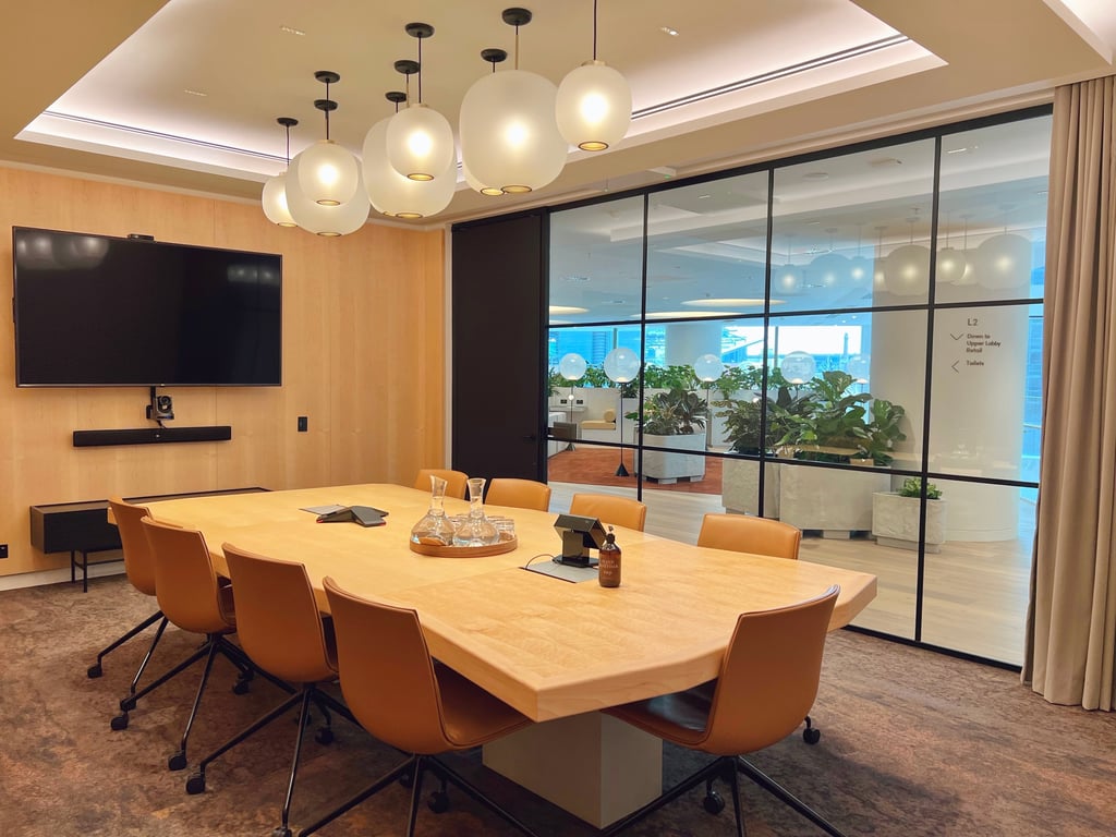 An interior shot of Lemon Myrtle