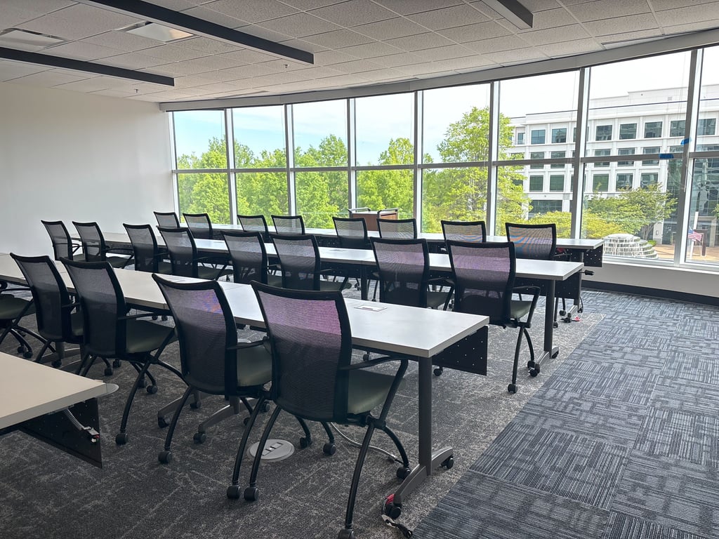 An interior shot of Whitehall Executive Boardroom