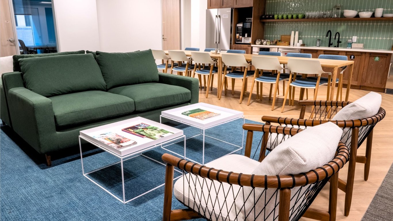 An interior shot of Carr Workplaces - K Street
