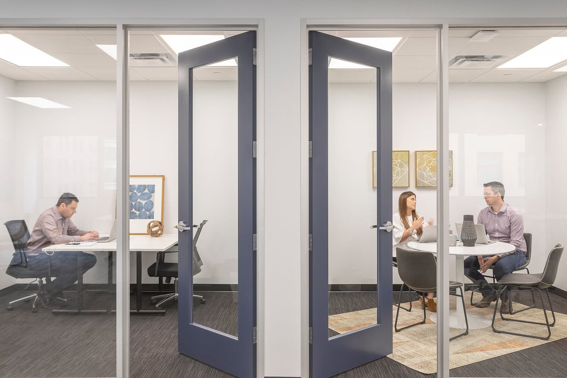 An interior shot of Private Day Office