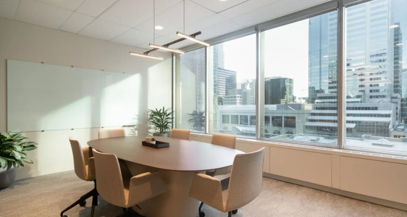 An interior shot of 8 Person Meeting Room - The Rockies Meeting Room