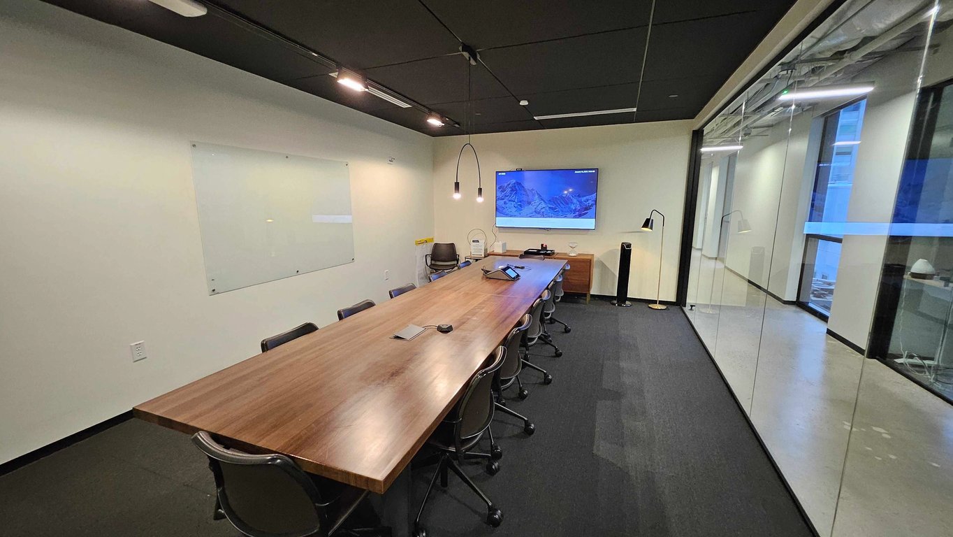 An interior shot of Conference E