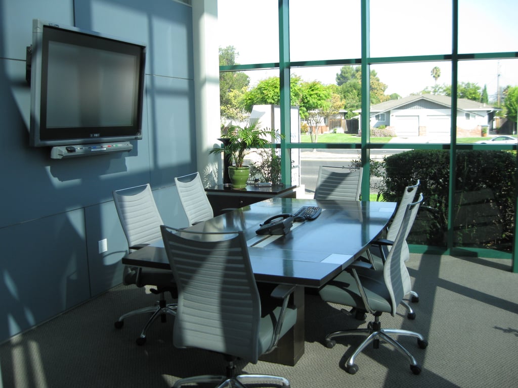 An interior shot of Front Conference Room