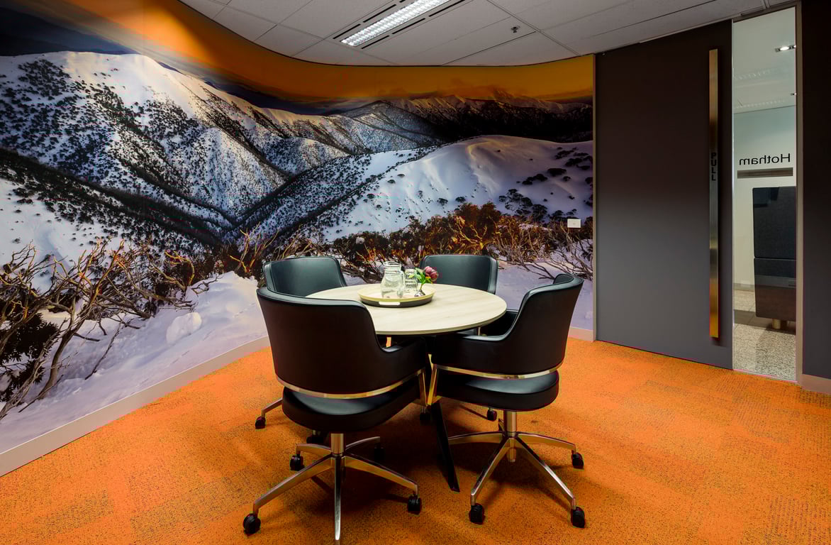 An interior shot of Hotham