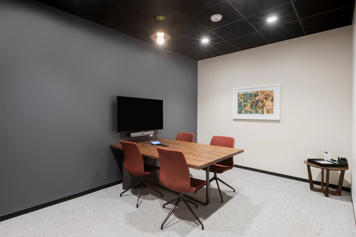 An interior shot of Conference Room B