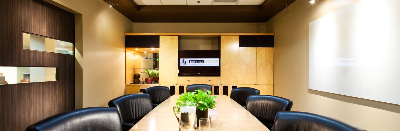 An interior shot of Strategy Room