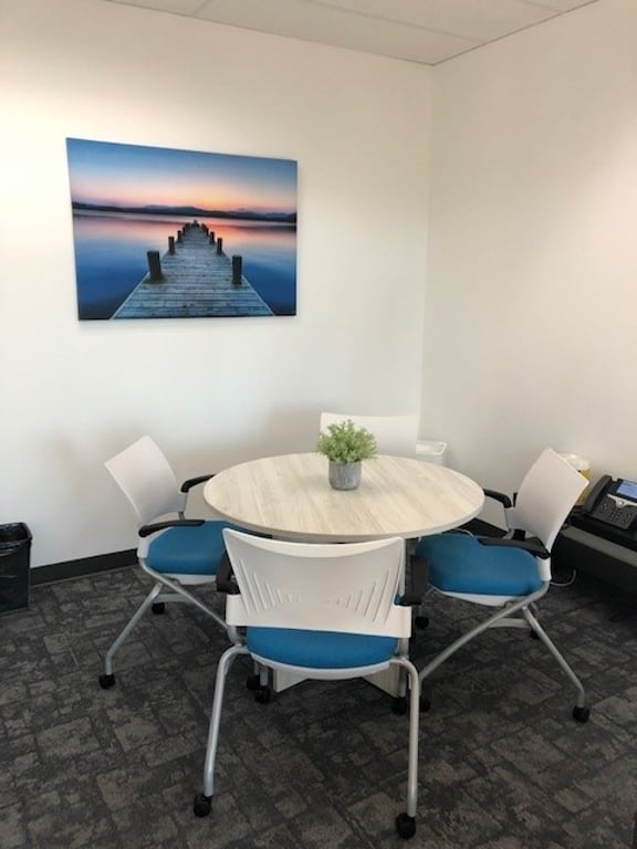 An interior shot of The Blue Lagoon